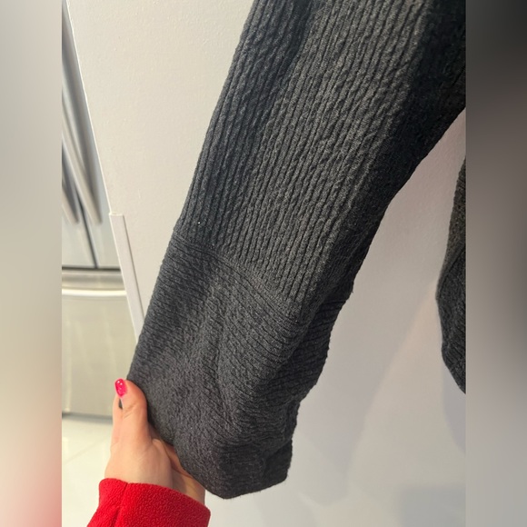 Lululemon Retreat Yourself Hooded Pullover Graphite Grey - Picture 10 of 12